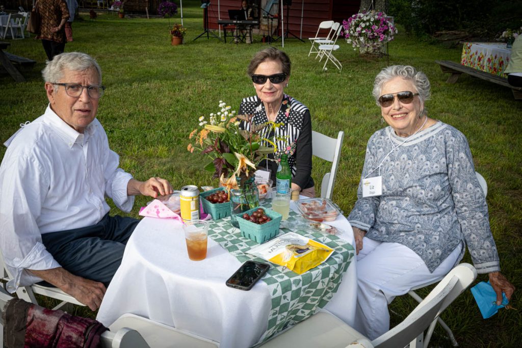 Spencertown Academy's Twilight in the Garden Party - 2021 - photo by Gerald Seligman