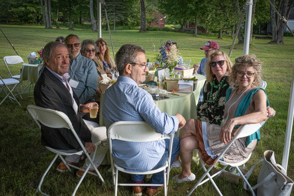 Spencertown Academy's Twilight in the Garden Party - 2021 - photo by Gerald Seligman