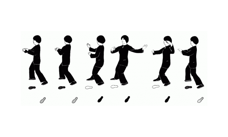 How to Trust Your Feet - Tai Chi illustration
