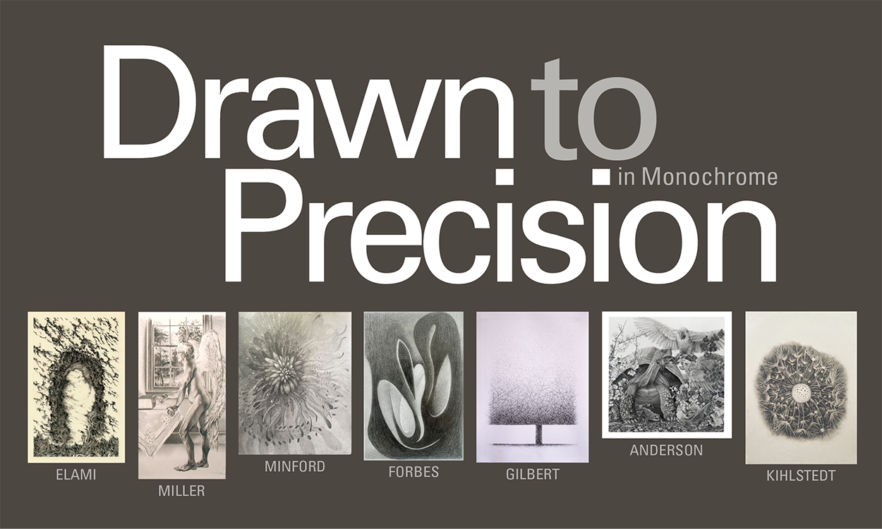 Drawn to Precision in monochrome at Spencertown Academy
