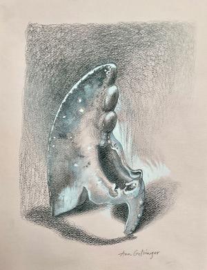 Lobster Claw drawing by Ann Getsinger