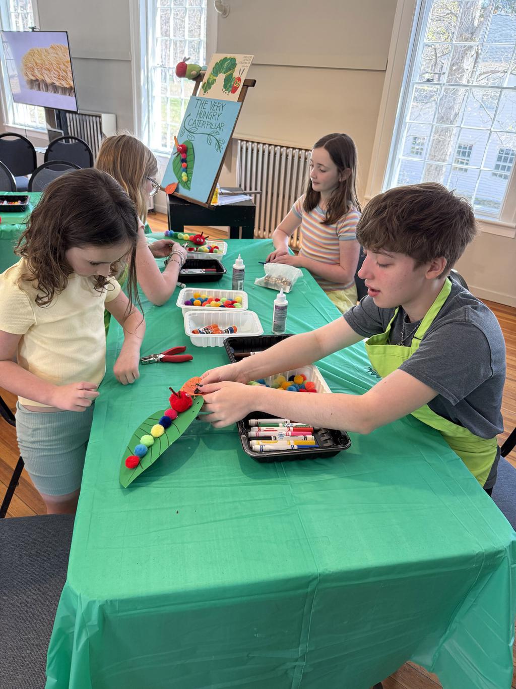 earth day spencertown academy making crafts