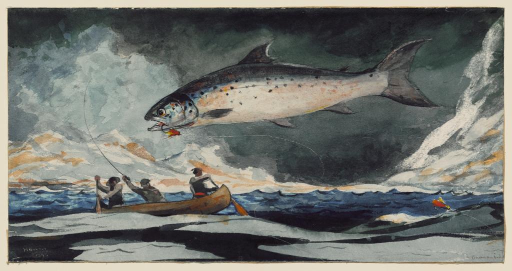 Rockets and Blue Lights (Close at Hand) to Warn Steamboats of Shoal Water by Joseph Mallord William Turner