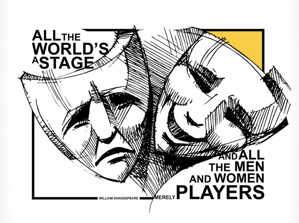 all the world's a stage and all the men and women players