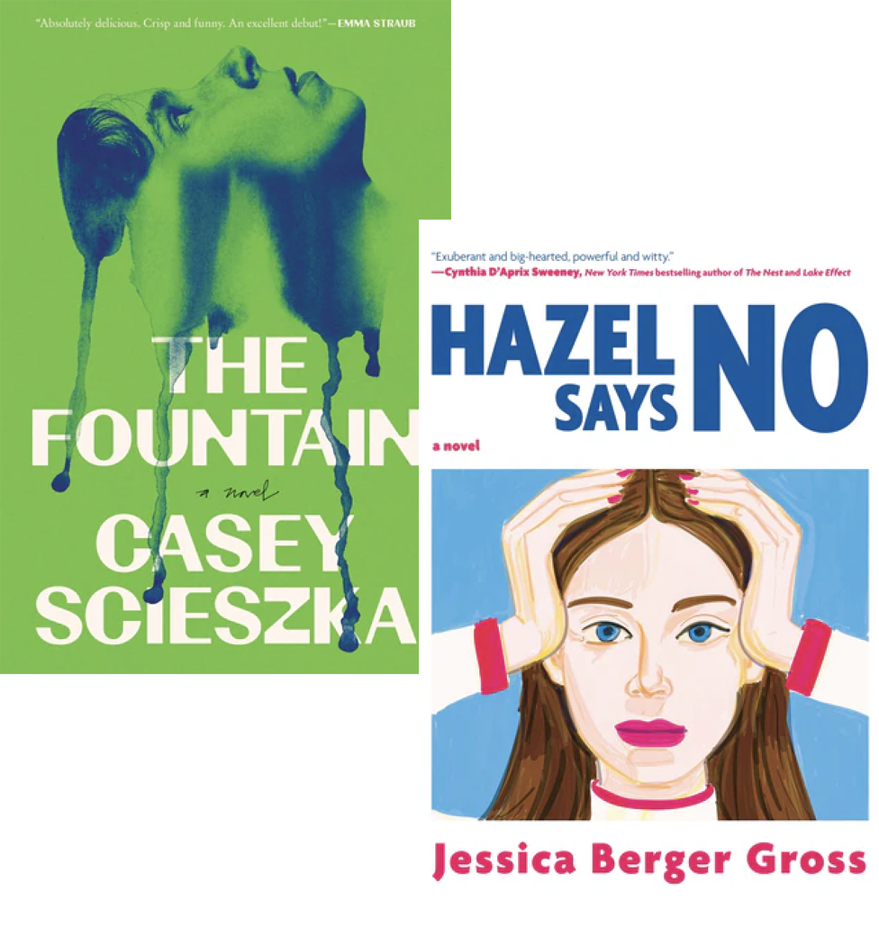 The Fountain by Casey Scieszka and Hazel Says No by Jessica Berger Gross