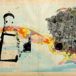 Steve-Daiber_S_Patria O Uerte Series Murmuration printmaking